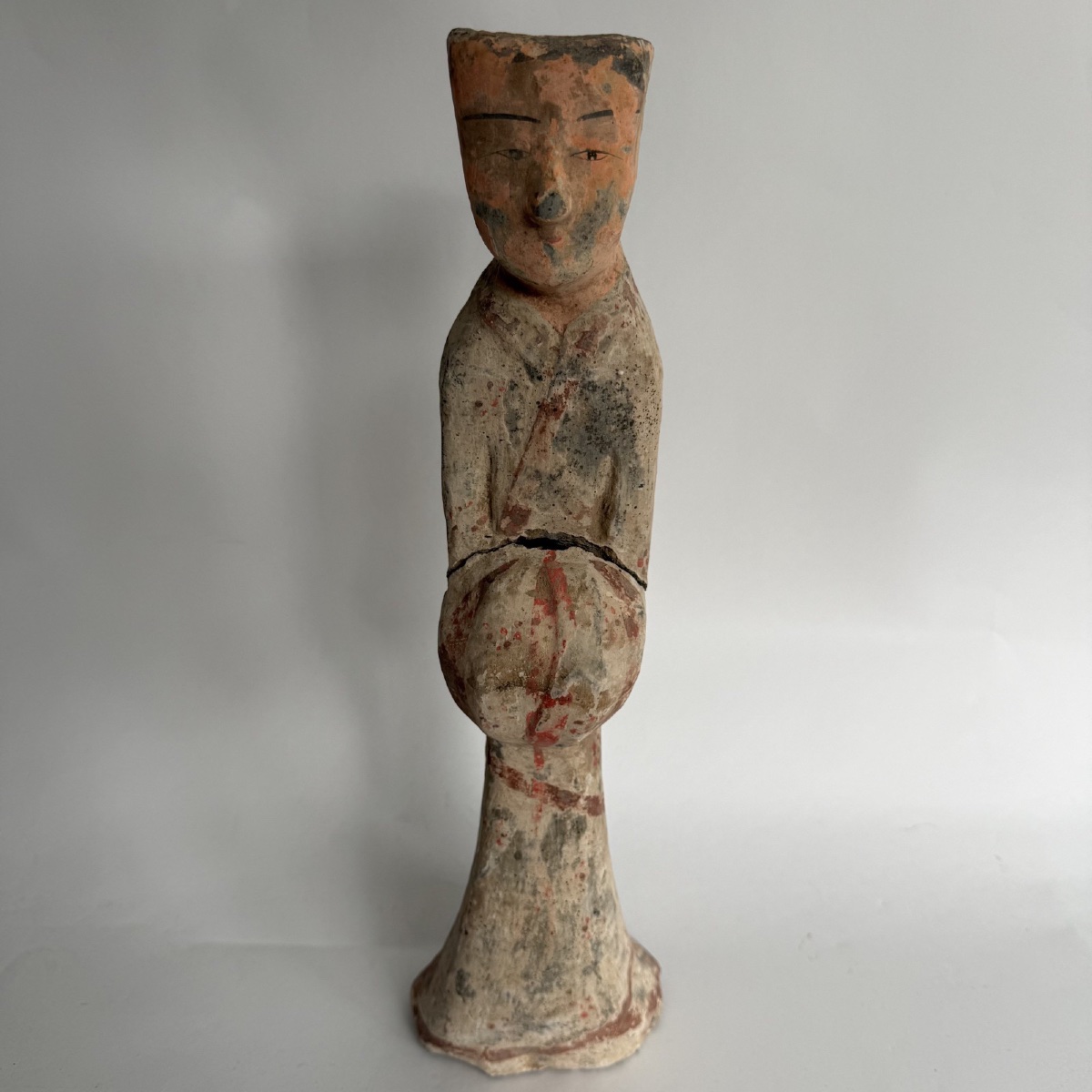 Terracotta Statue Of A Han Court Lady (206 B.c. To 220 A.d.) -photo-2