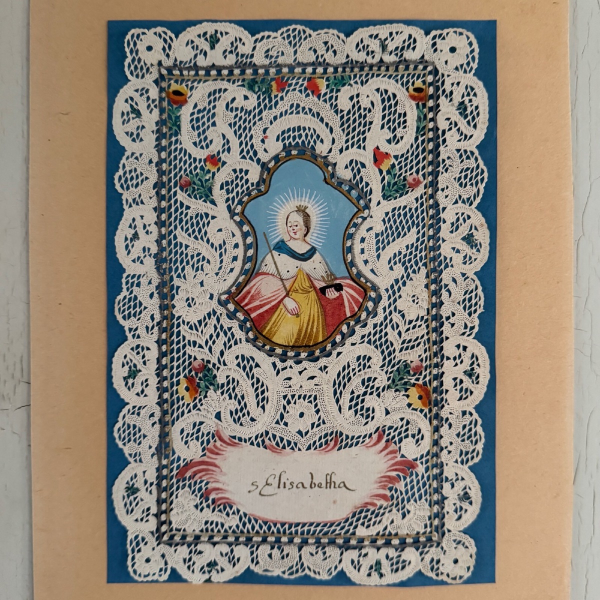 An Early 18th-century Conventual Manuscript Depicting Saint Elisabetha-photo-3