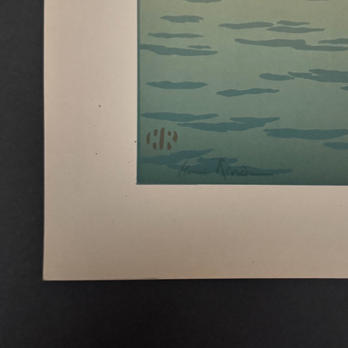 Lithograph By Henri Rivière, *la Féérie Des Heures*—*the Setting Sun* -photo-2