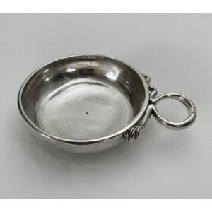 Tastevin In Silver 18th Century Snake Catch Rousseau General Farmers