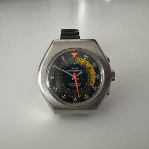 Vip Memorial Chrono Vintage Brushed Aluminum Watch