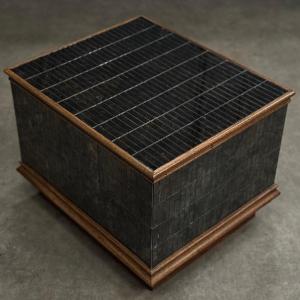 Base For Statue Plant Holder In Mirrors 20th Century Wooden Sticks