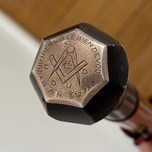 Canne de Compagnon Quimpérois XXe