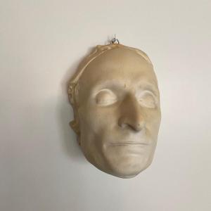 Plaster Death Mask Of Blaise Pascal 1940