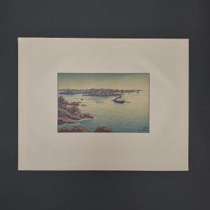 Lithograph By Henri Rivière Entrance To The Port Of Ploumanac'h