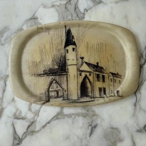 Plateau en Fibre de Verre par Bernard Buffet, France