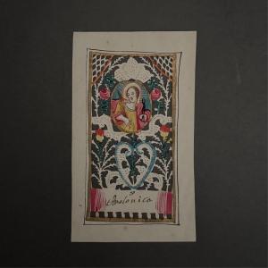 18th-century Hand-painted Canivet Lacework 
