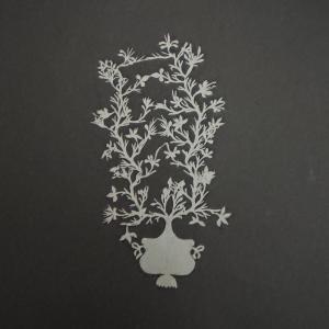 19th-century Paper Lace Case