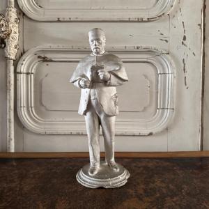 Studio Plaster Cast By Théodore Rivière Depicting Dr. Salmon 