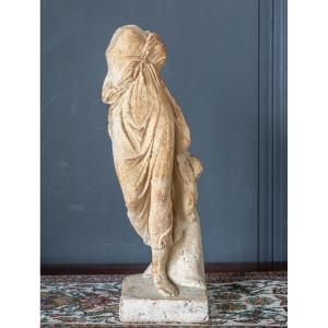 Statue Of A Female Dancer In The Classical Style, Sculpted By Michel Caryl, Provence
