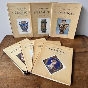 7 Issues Of *cahiers De La Céramique Et Des Arts Du Feu* In A Box Set
