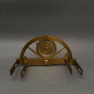 Antique Graphometer With Compass Or Surveying Instrument – 19th Century