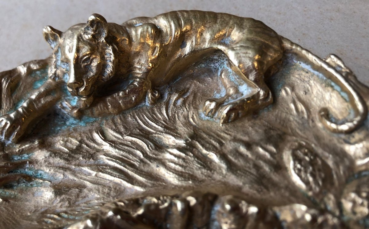 Lionne En Bronze-photo-3