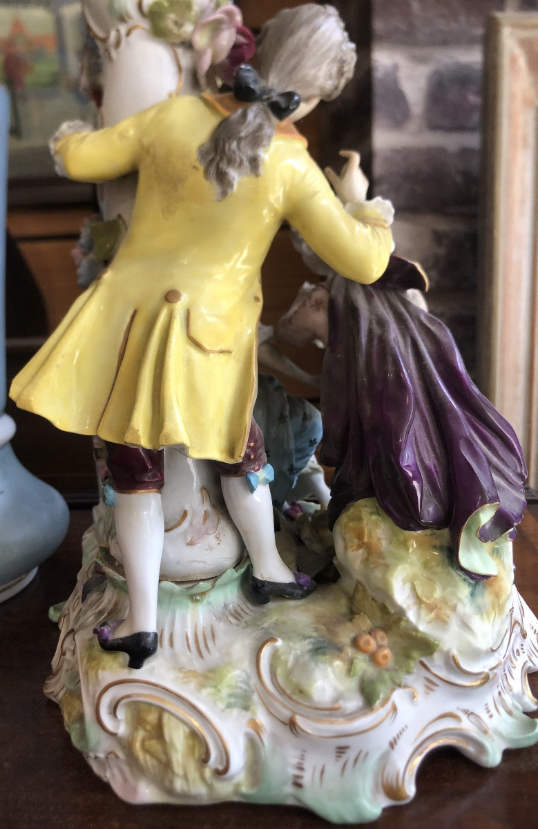 Groupe en porcelaine-photo-4