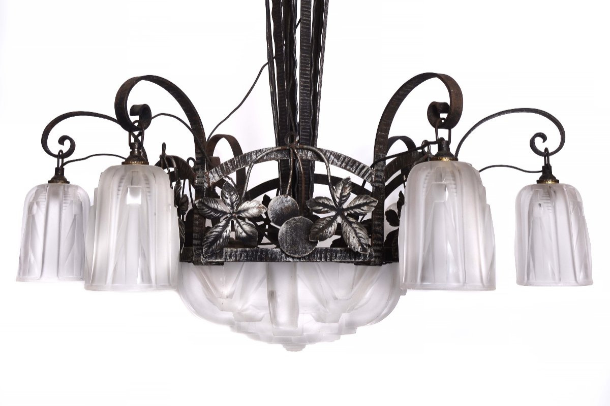 Lustre  Muller frères Lunéville-photo-2
