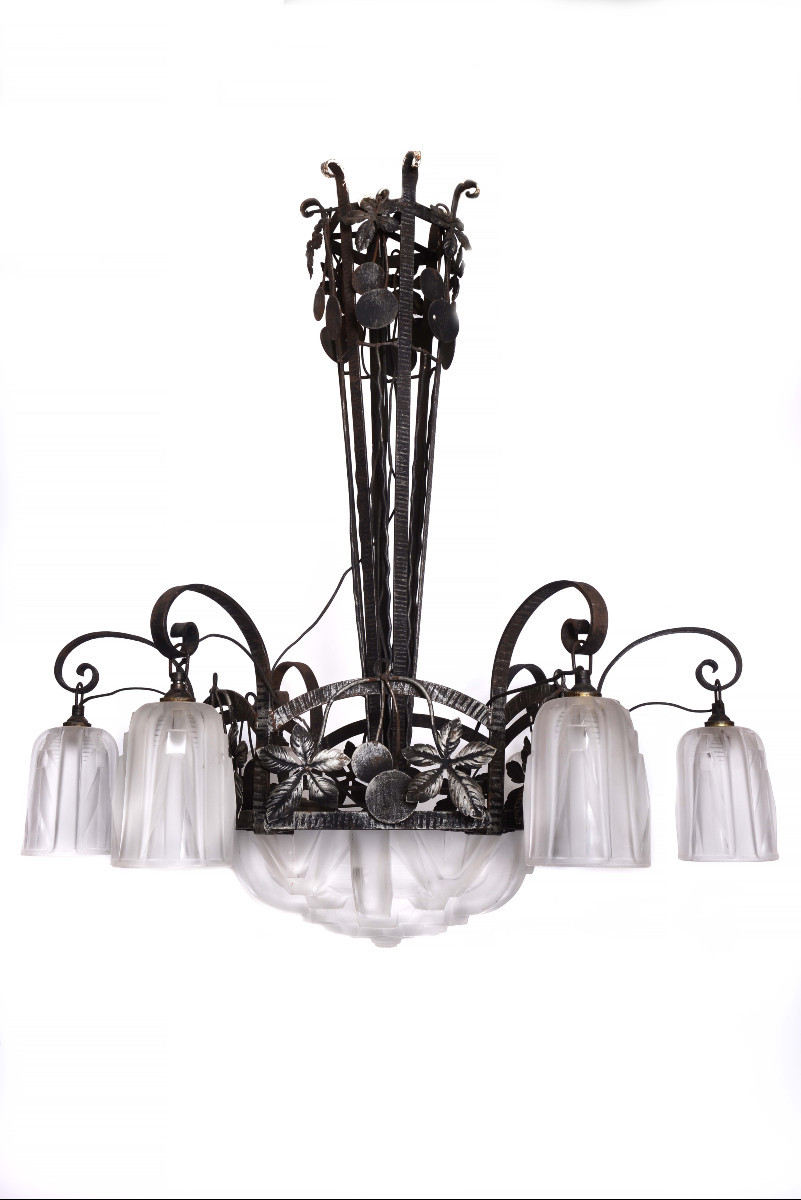 Lustre  Muller frères Lunéville