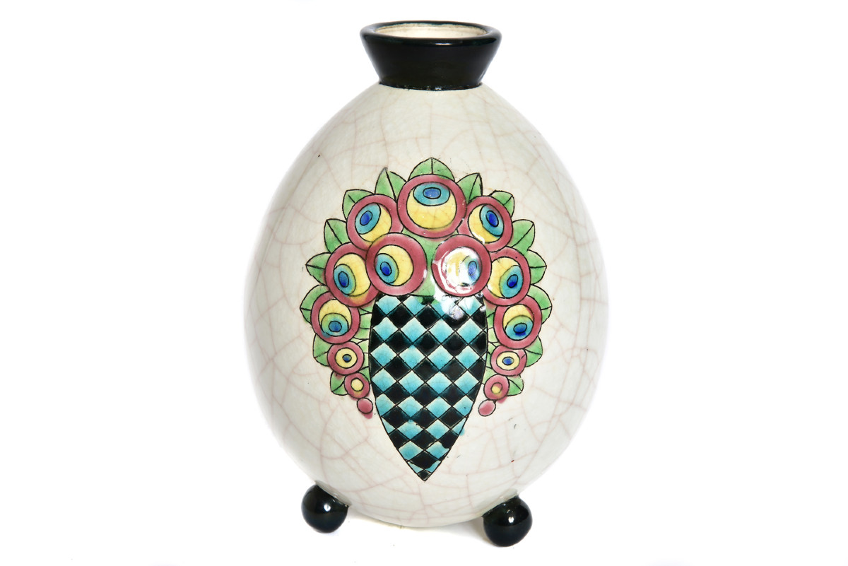 Vase signé Maurice Paul Chevallier vers 1920