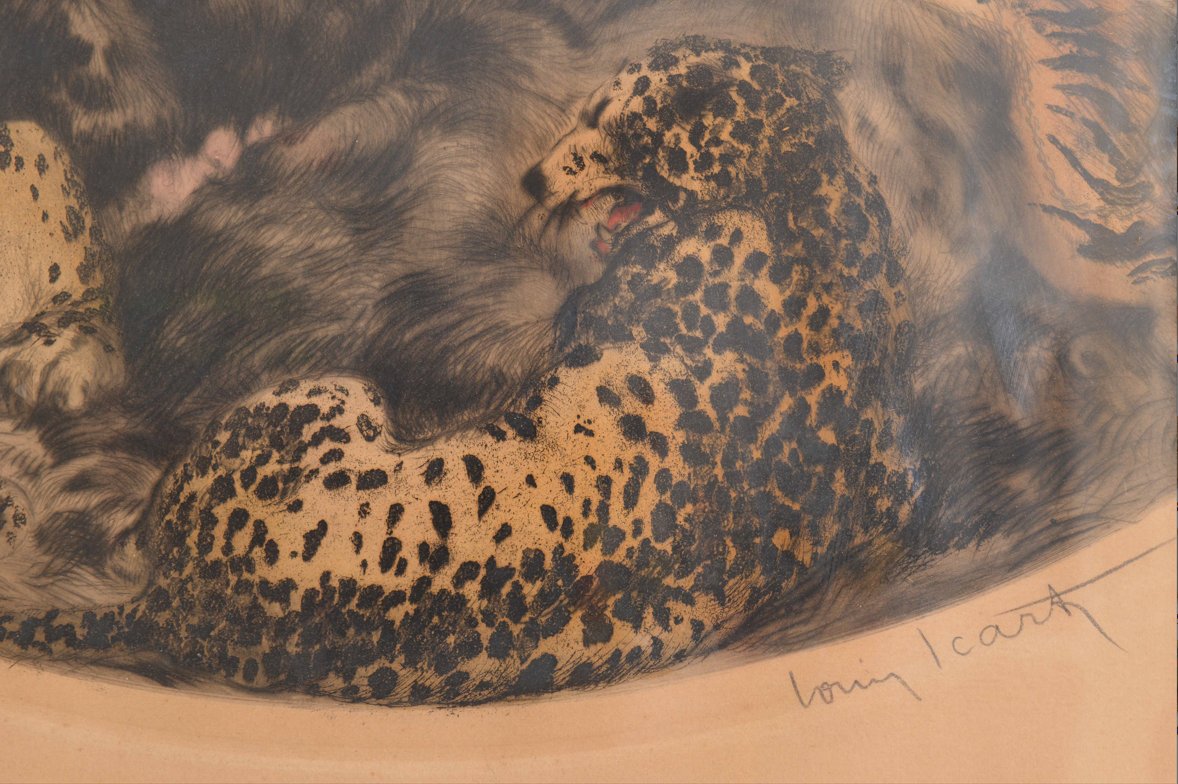 Engraving Signed Louis Icart – Artist’s Proof -photo-4