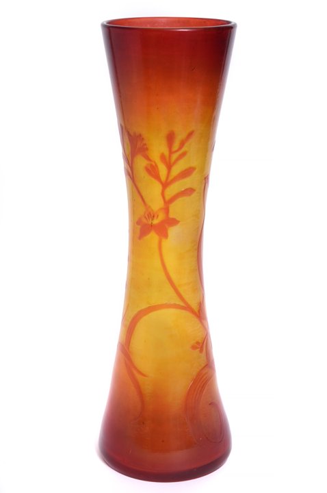 Vase signé Jules Mabut-photo-2