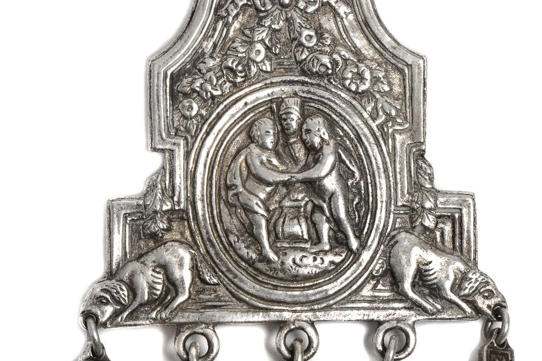 Châtelaine en argent (XVII-XVIIIe siècle)-photo-3