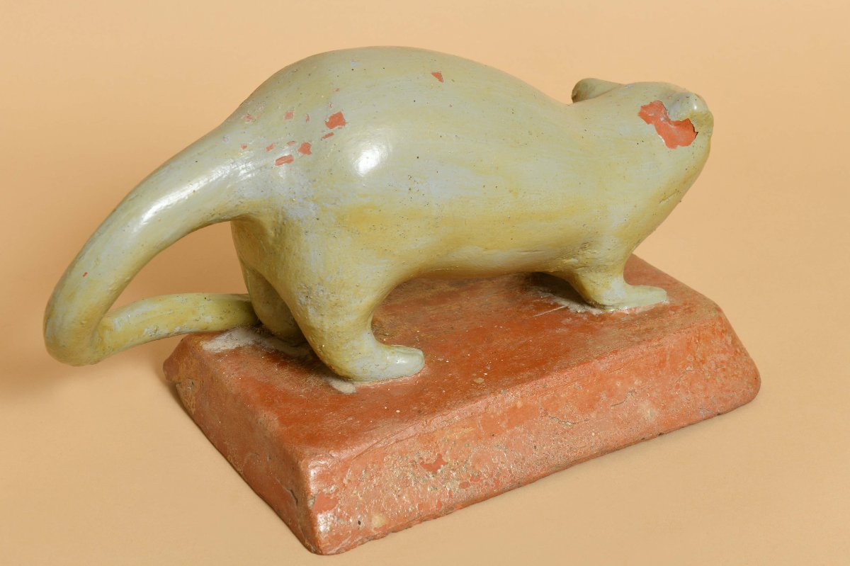 Elément vernissé de décoration de faitage-photo-5