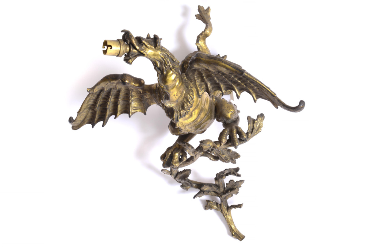 Paires d'appliques en bronze vers 1900