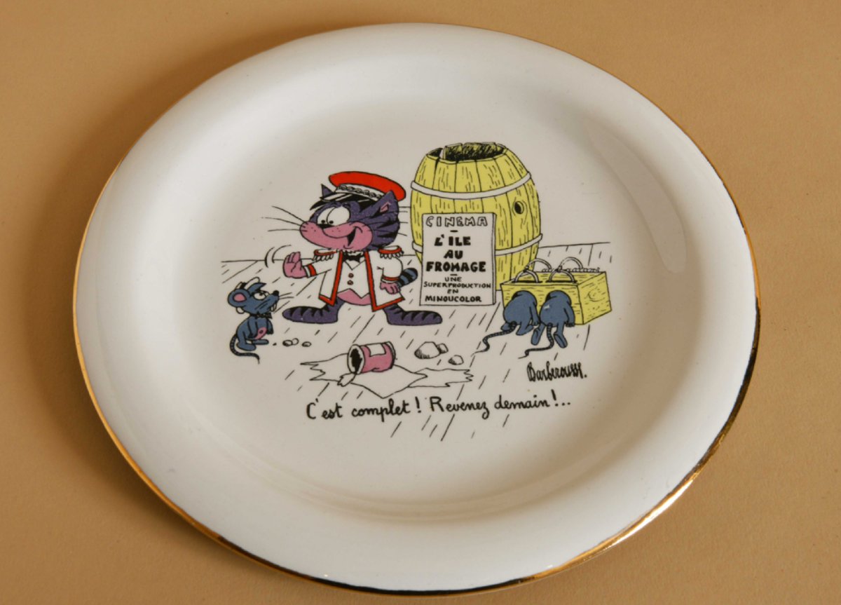 Illustrated Vintage Cheese Set-photo-4