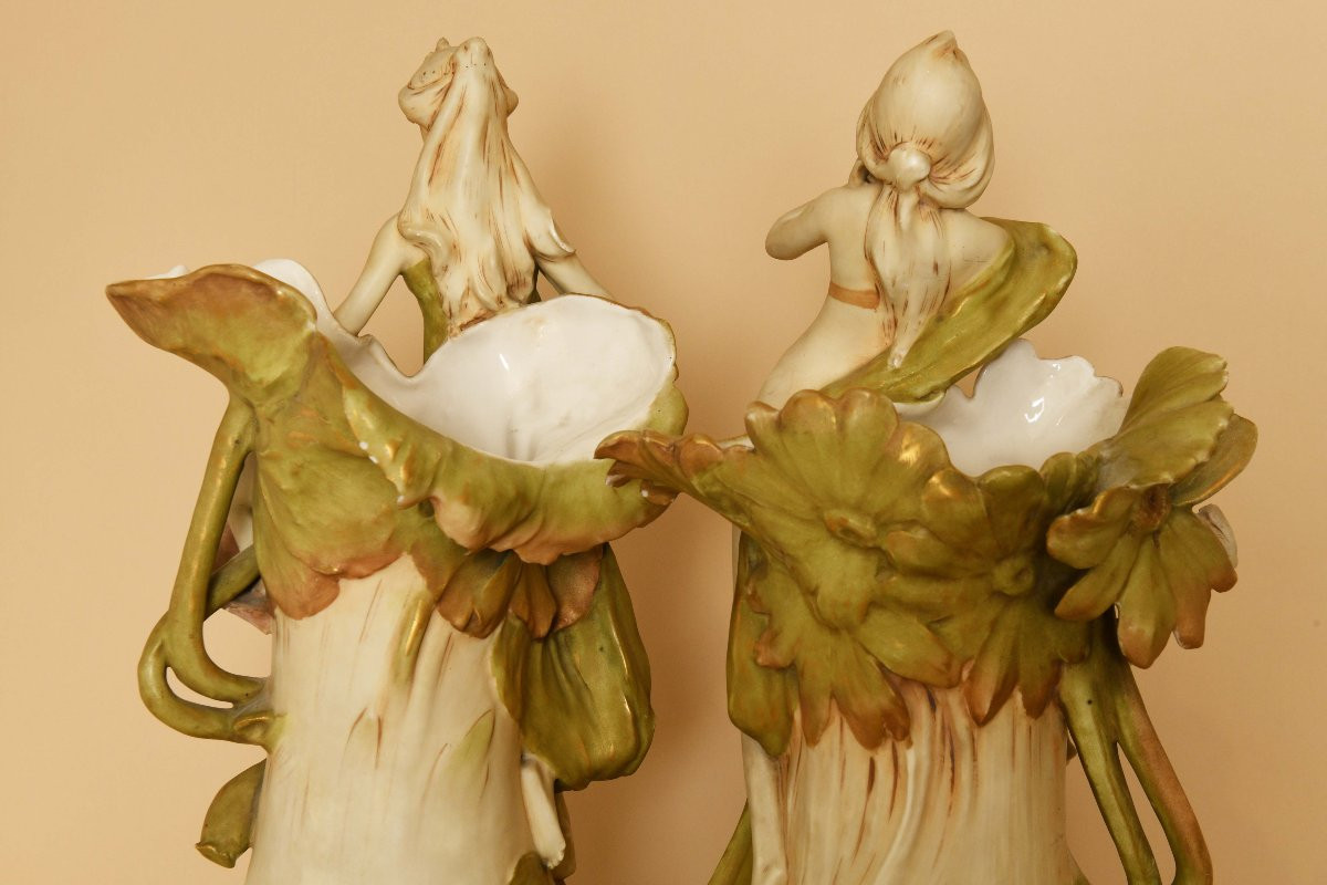Pair Of Royal Dux Vases-photo-1