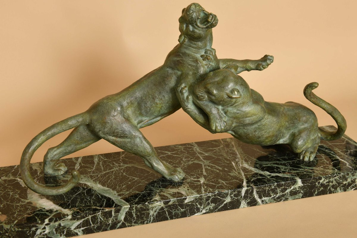 Bronze signé Ouline-photo-3