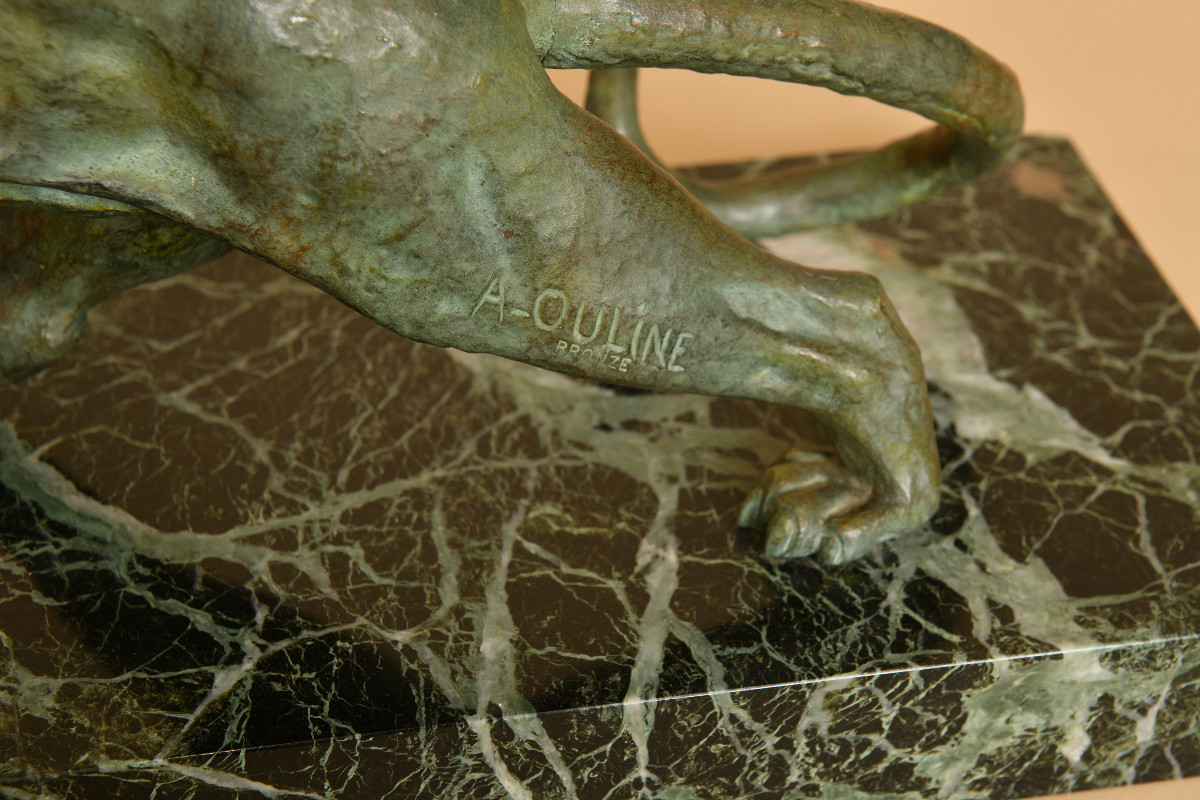 Bronze signé Ouline-photo-1