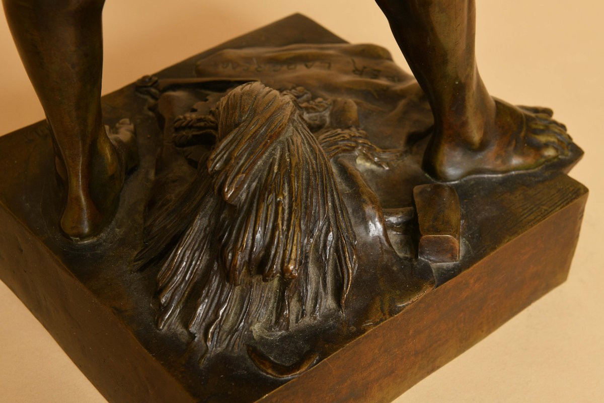 Bronze Signed Emile Picault-photo-3