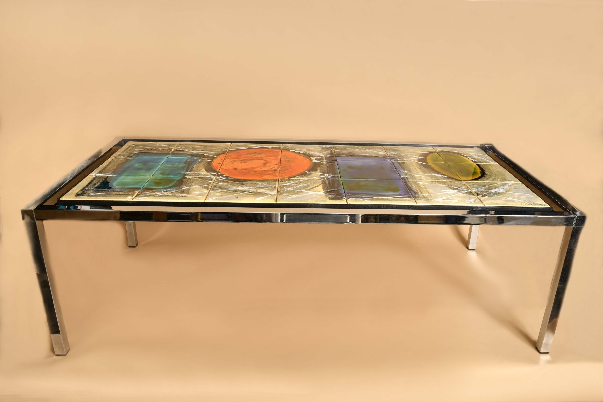 Table en céramique signé Belarti