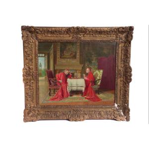 Painting Signed Victor Marais-milton