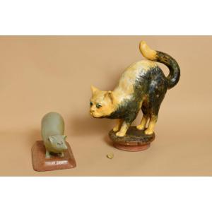 Elément vernissé de décoration de faitage