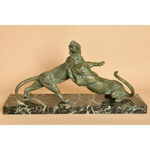 Bronze signé Ouline