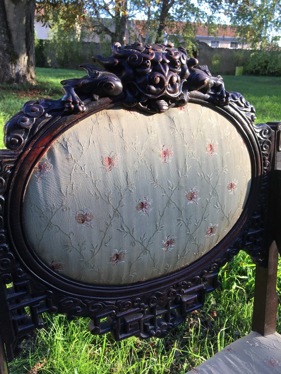 Pair Of Chinese Armchairs Dlg De Viardot-photo-1
