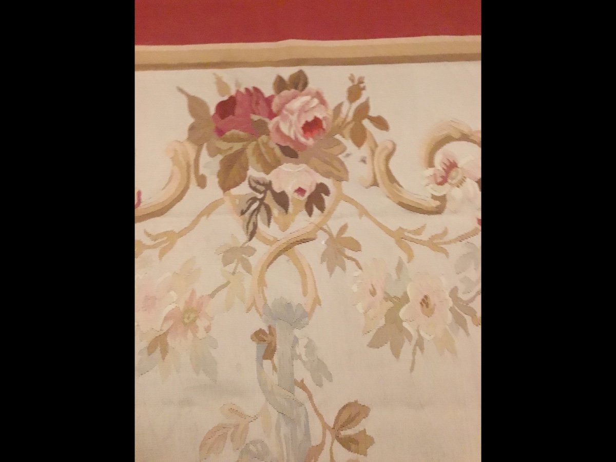 Pair Of Doors, Aubusson Tapestry, XIXth-photo-2