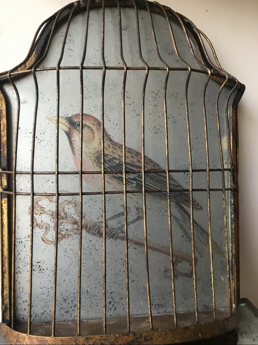 Cage à Oiseau En Trompe-l'oeil-photo-1
