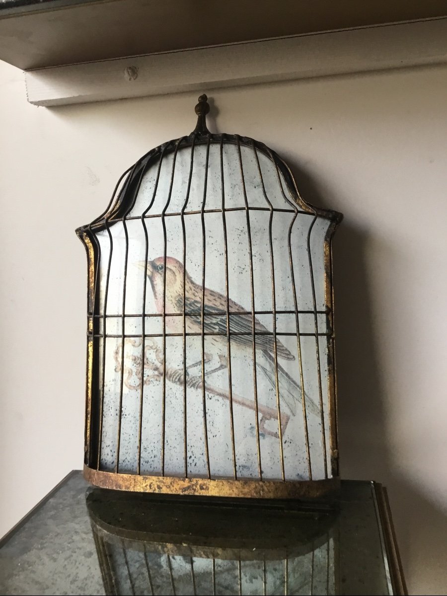Cage à Oiseau En Trompe-l'oeil-photo-3