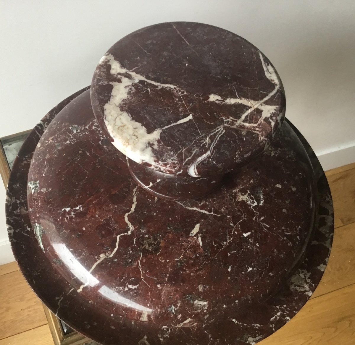 Important Neoclassical Style Marble Cup-photo-4