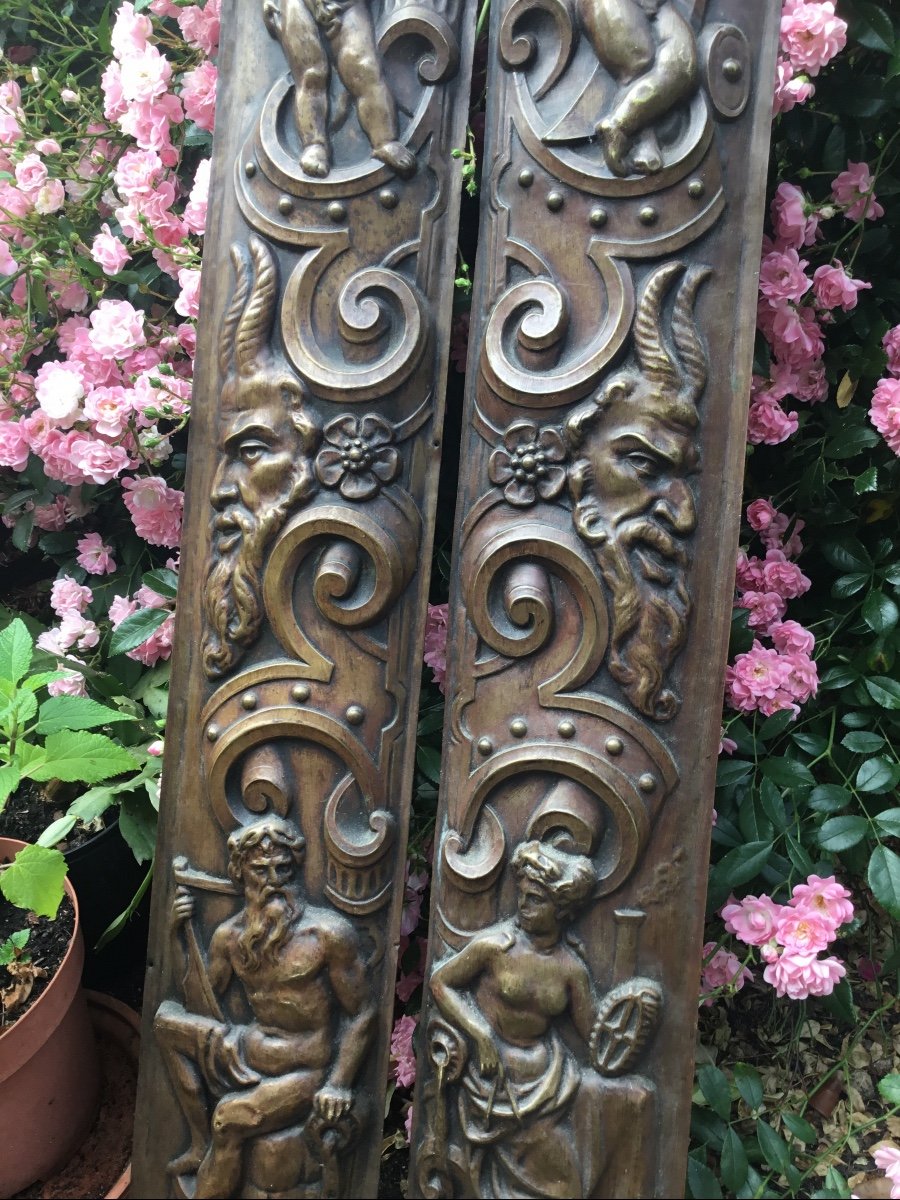 The Pair Of Renaissance Style Panels-photo-1