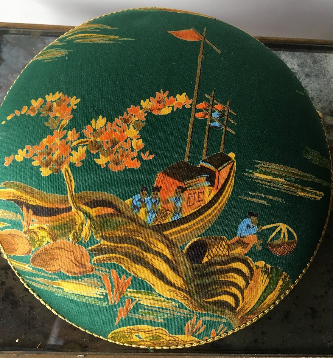 Dragee Box With Chinoiserie Decor