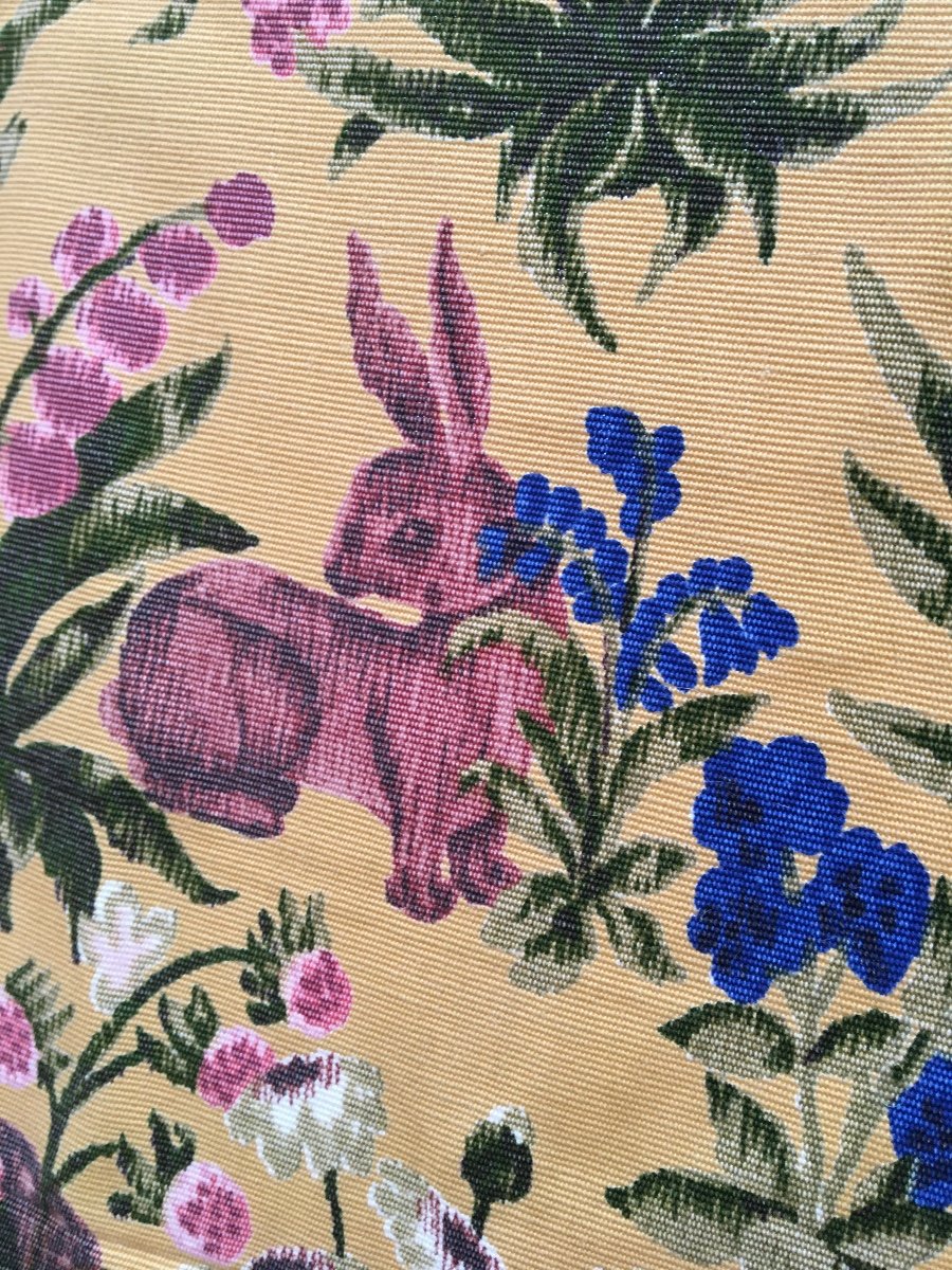 A Boussac Curtains With Forest Animals-photo-4
