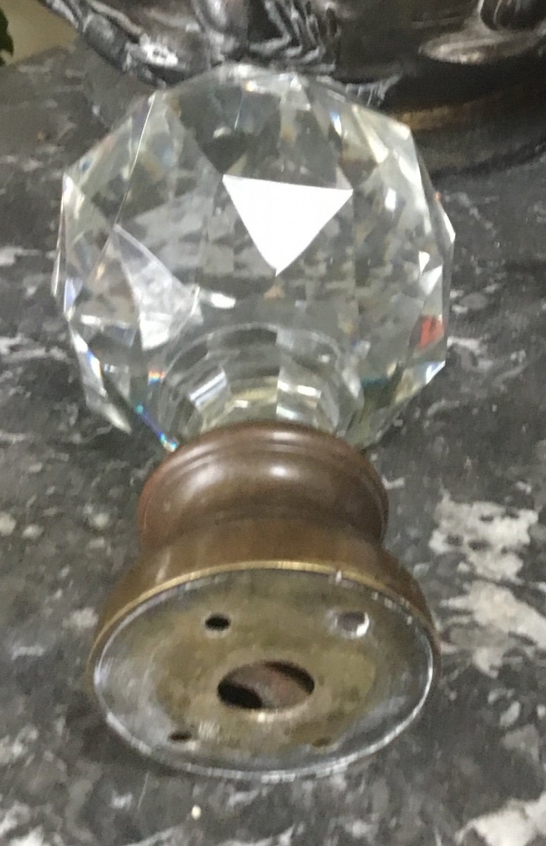 The Full Faceted Cut Crystal Stair Ball-photo-8