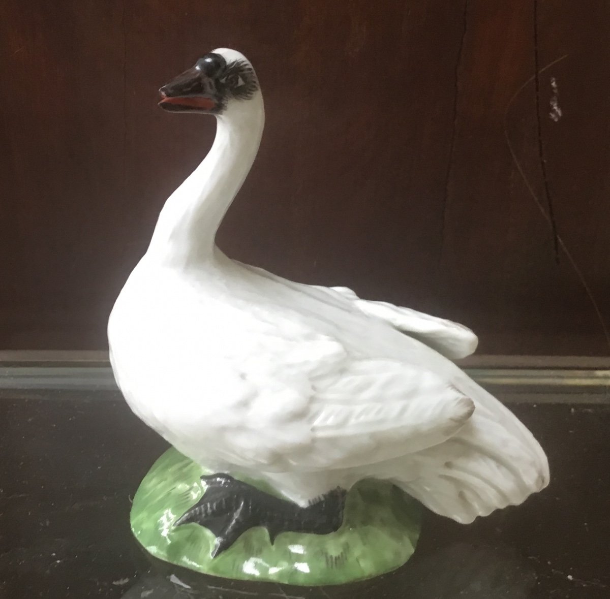 Meissen Cygne De Kaendler,  En Porcelaine-photo-2