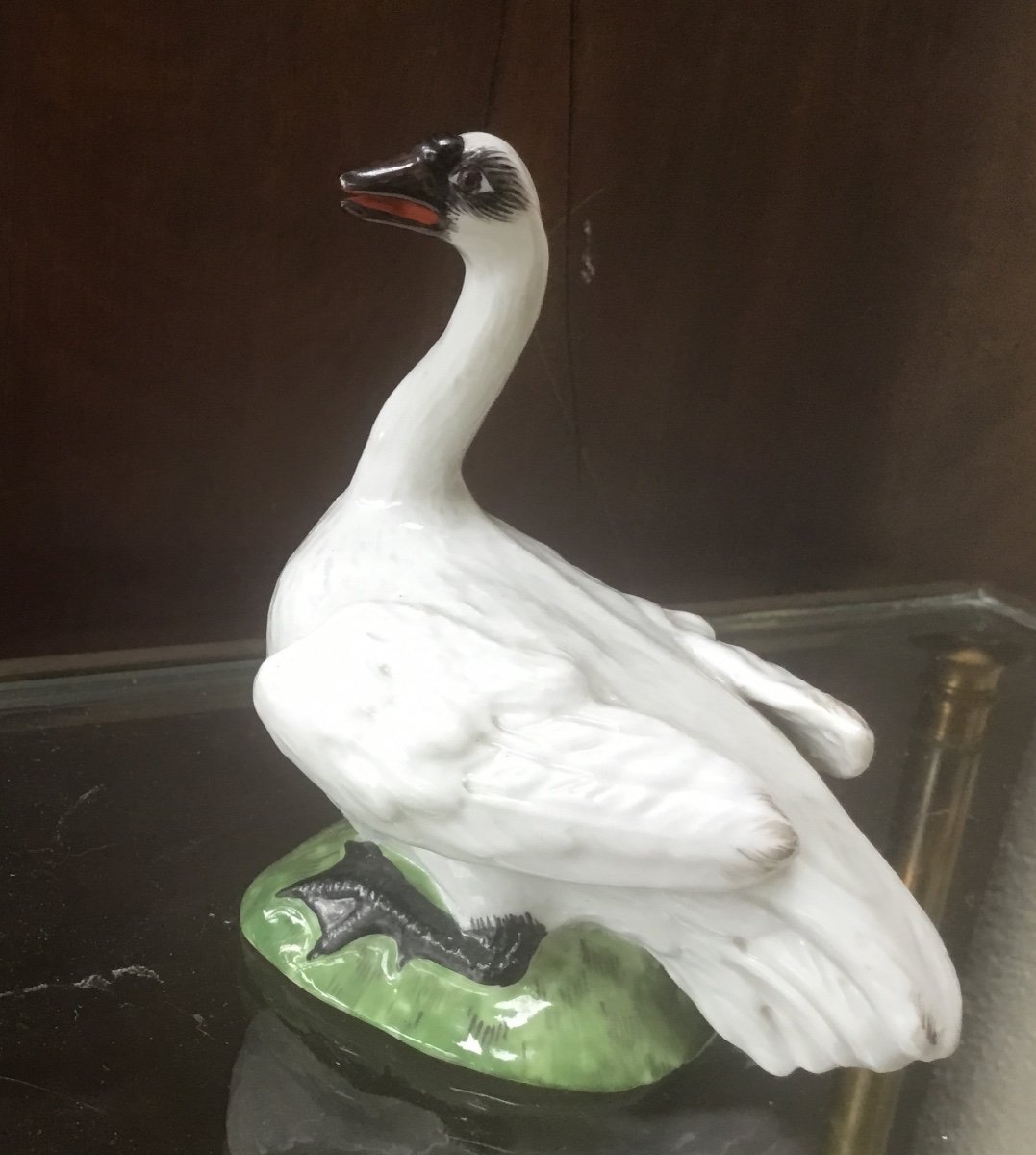 Meissen Cygne De Kaendler,  En Porcelaine