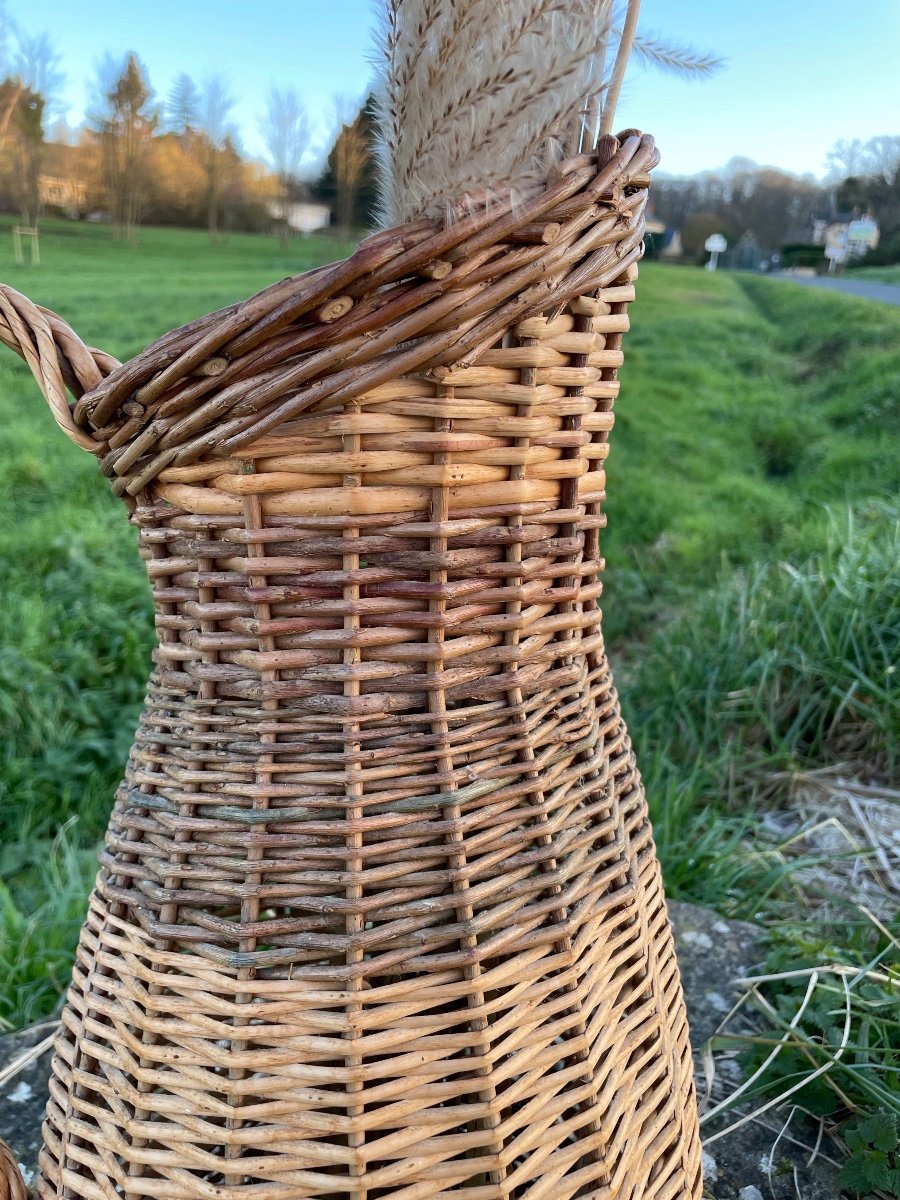 Large Wicker Carafe (2 Available)-photo-5