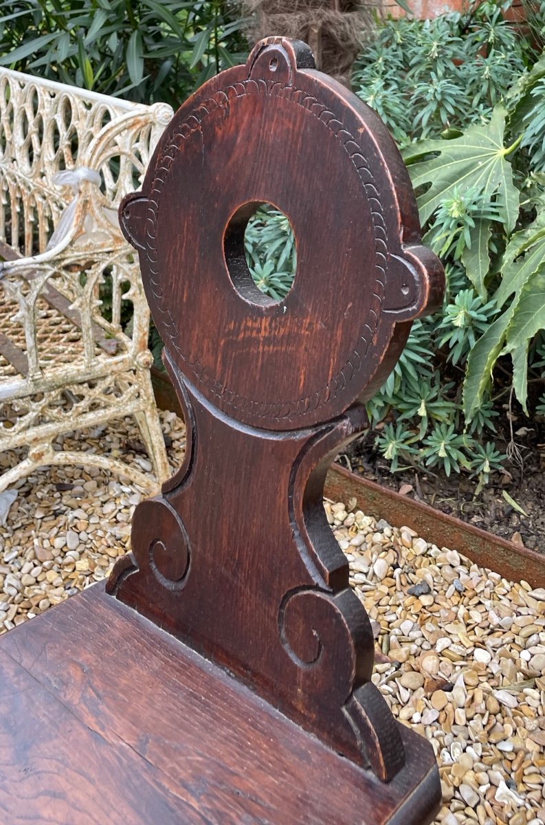 The Pair Of Hall Chairs -photo-6