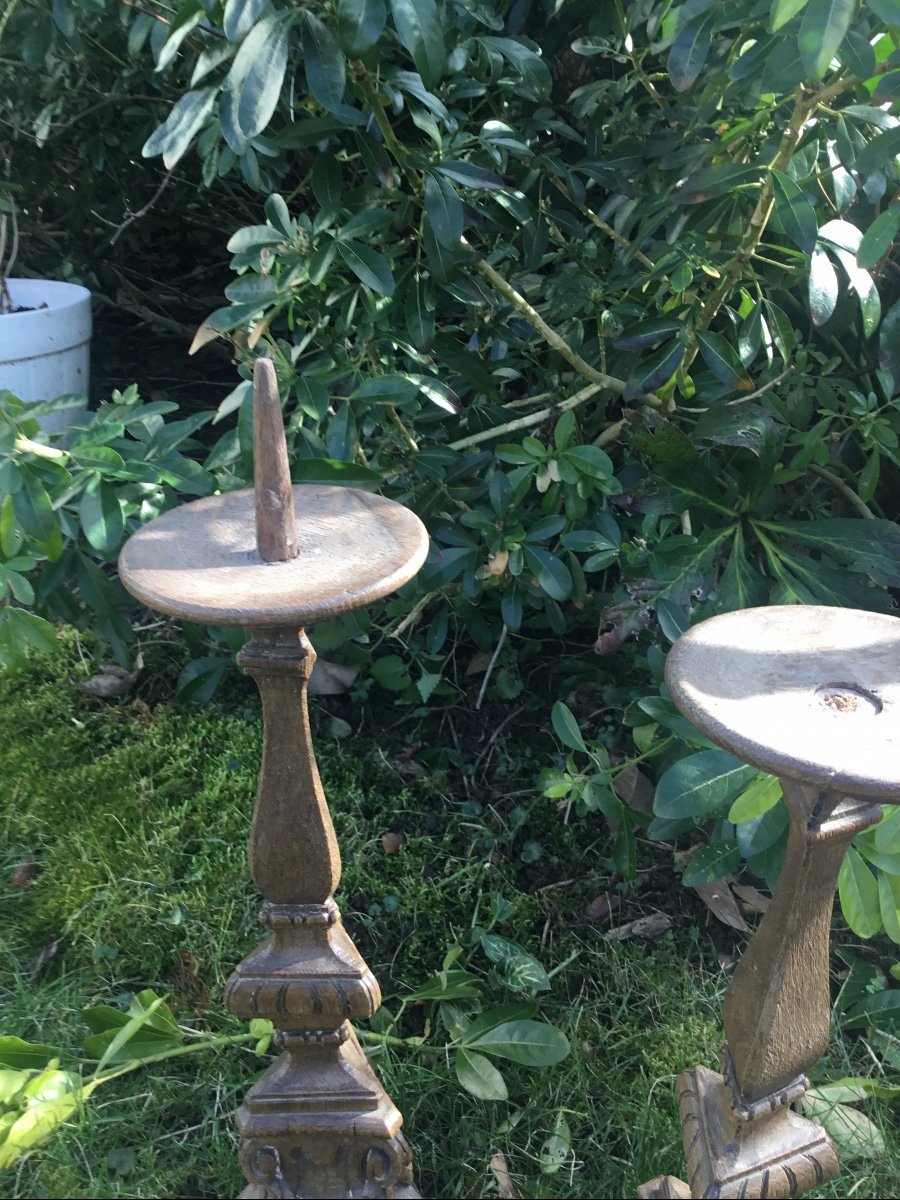Pair Of Louis XVI Period Candlesticks-photo-3