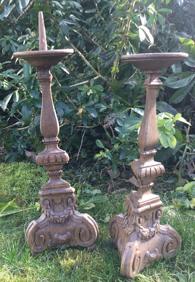 Pair Of Louis XVI Period Candlesticks